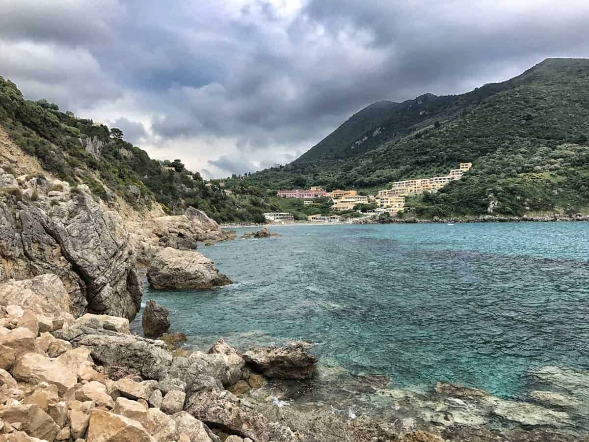 Corfu Trail km 96 Etappe 6 Übernachtung in Ermones
