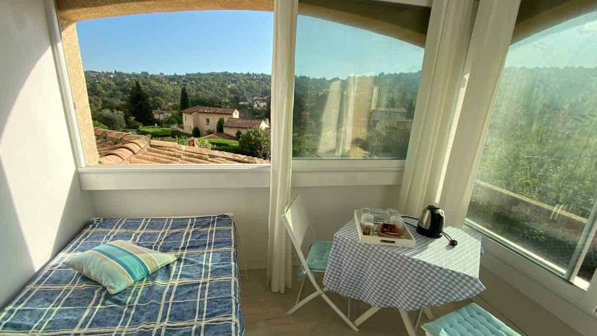 Fernwanderung Nizza Grasse Hotels BedBreakfasts 0019