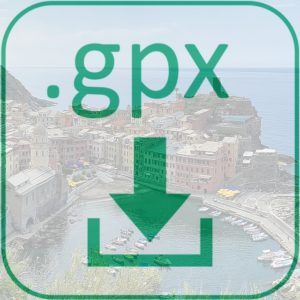 GPX-bestand downloaden lange afstandswandelroute Cinque Terre Ligurië