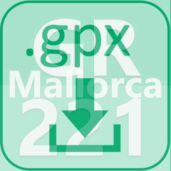 GPX-bestand downloaden langeafstandswandelpad GR 221 Mallorca