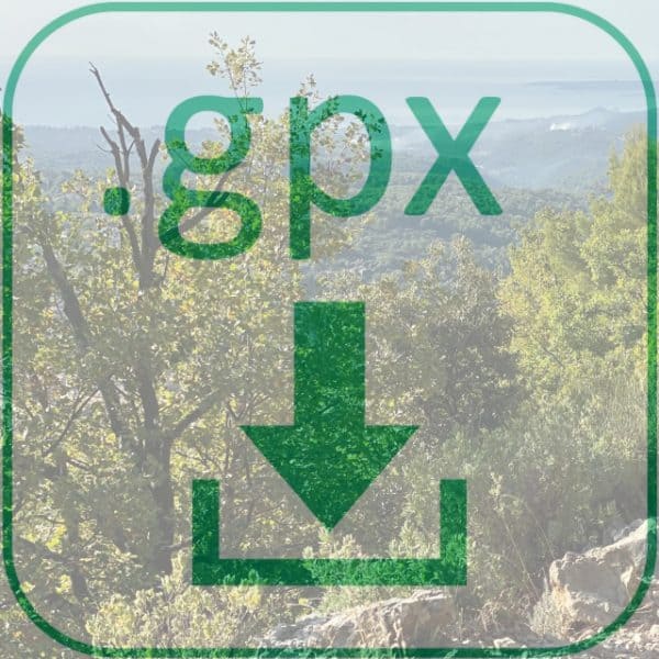 GPX-bestand downloaden Mooi langeafstandswandelpad Grasse