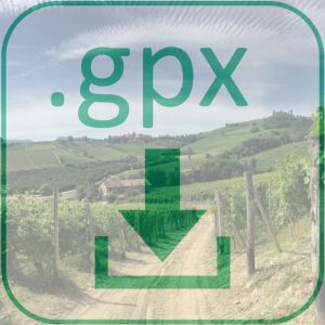 GPX-bestand downloaden langeafstandswandelroute wijnwandeling Piemonte