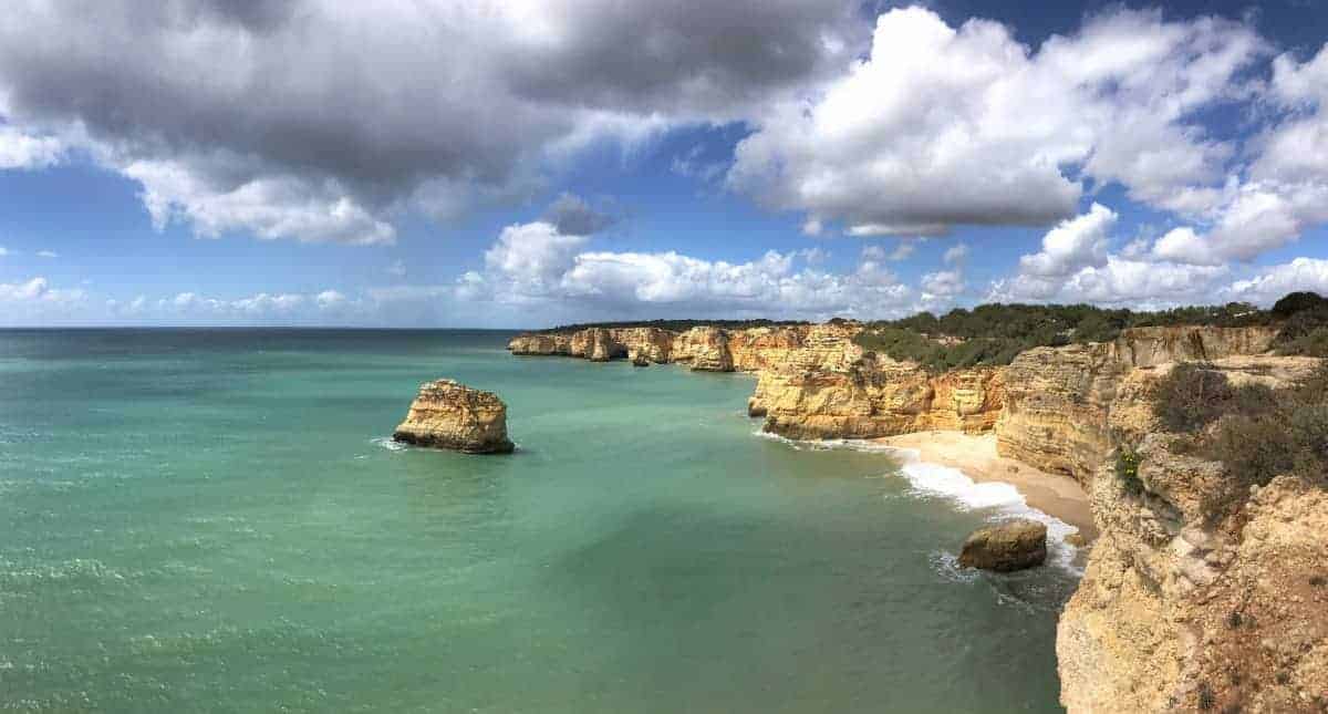 Coastal hike Algarve stage 3 19 Praia do Pau