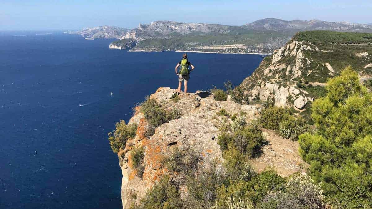 Coastal footpath Marseille stage 3 The highest cliffs in France offer a spectacular view