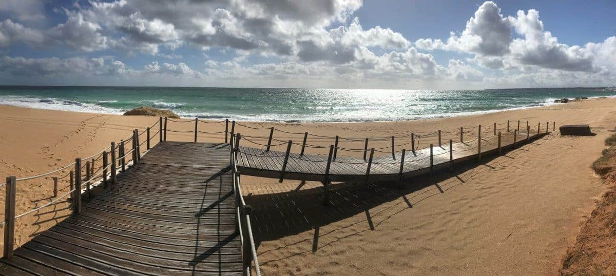 Küstenwanderung Algarve Etappe 2 24 Praia dos Salgados