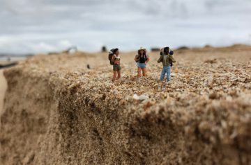 Küstenwanderung Algarve Höhenprofil der Wanderstrecke