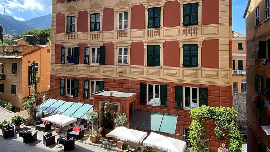 Ligurian coast Cinque Terre long-distance hike Stage 1 Accommodation in Camogli 4