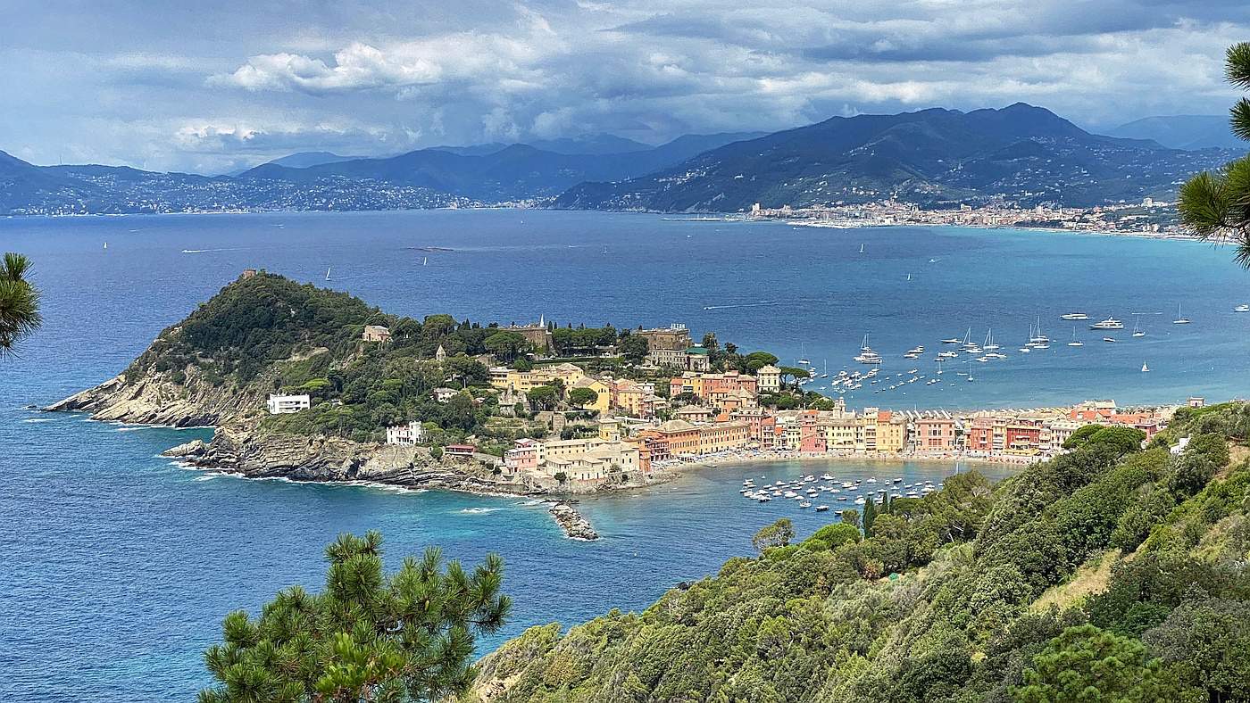 Costa ligure Cinque Terre escursione a lunga distanza fase 2