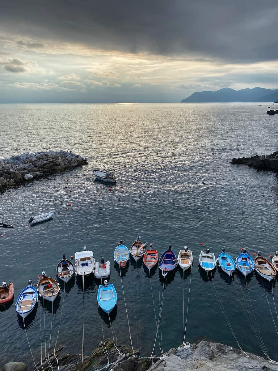 Ligurische Küste Cinque Terre Fernwanderung Etappe 5 Riomaggiore 02