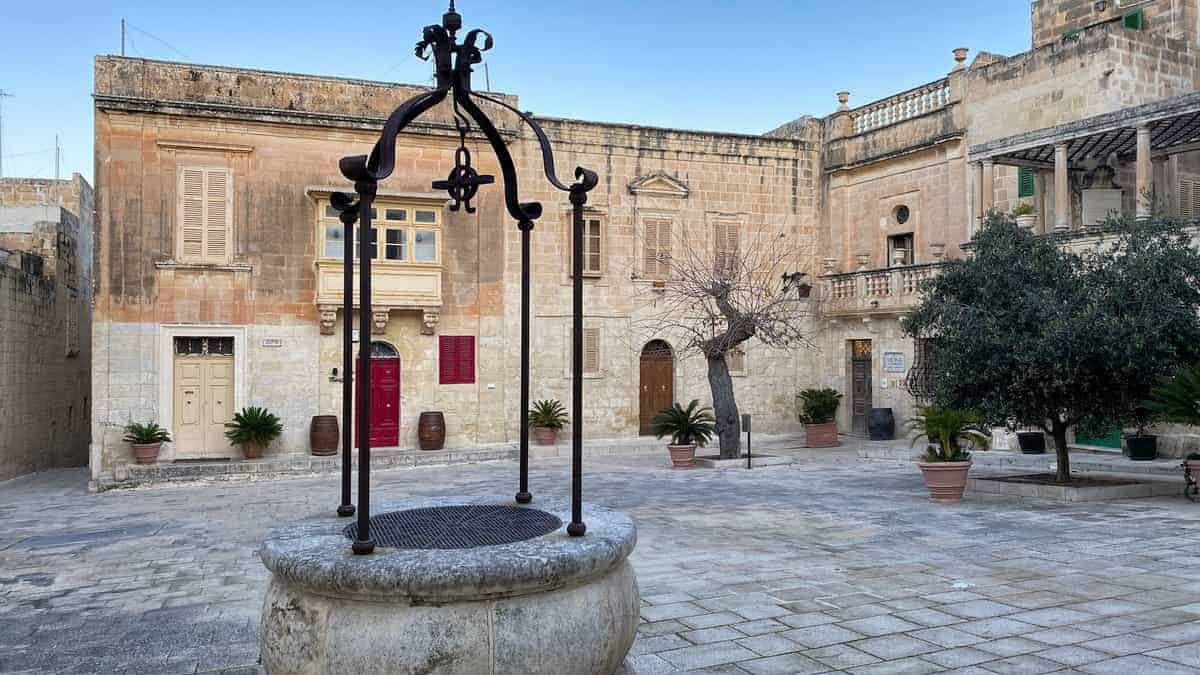 Malta Mdina im Morgenlicht