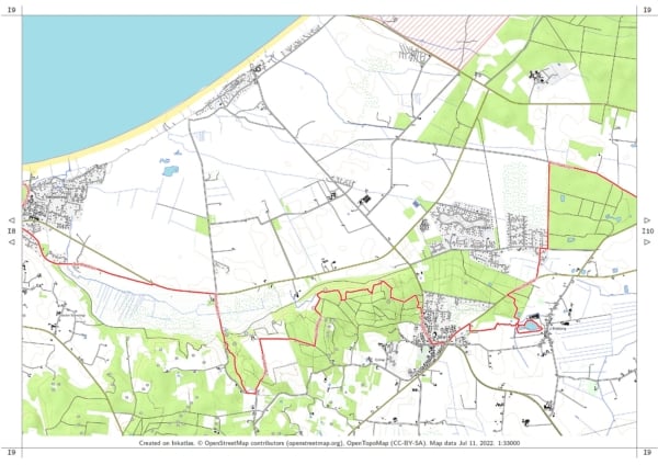 Dänemark - Nordsøstien Part 1: PDF-Wanderkarte (1:33.000) [Digital] – Bild 2