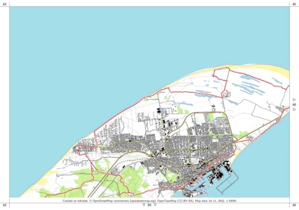 Dänemark - Nordsøstien Part 2: PDF-Wanderkarte (1:33.000) [Digital] – Bild 2