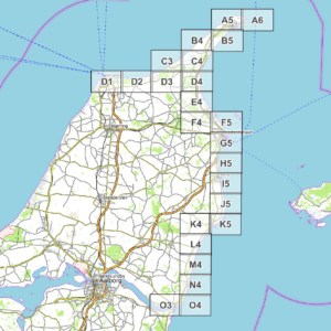 Dänemark - Nordsøstien Part 2: PDF-Wanderkarte (1:33.000) [Digital]