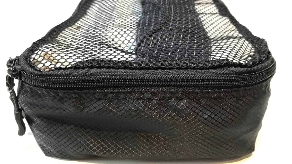 Packing cubes ideally organize your luggage when hiking with a backpack