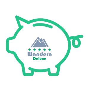 Sparschwein mit Logo
