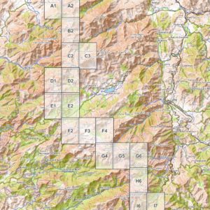 GR 20 (Korsika) - Teil 1 (Norden): PDF-Wanderkarte als Download (1:20.000) [Digital]