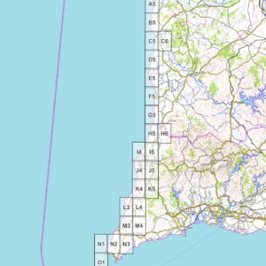 Rota Vicentina (Fischerpfad): PDF-Wanderkarte als Download (1:25.000) [Digital]