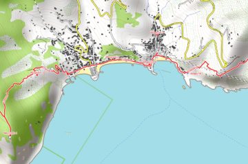 Vorschau pdf Wanderkarte Cinque Terre Aufloesung 300 dpi