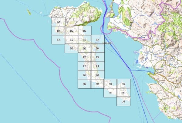 Corfu Trail: PDF hiking map for download (1: 25.000) [digital]
