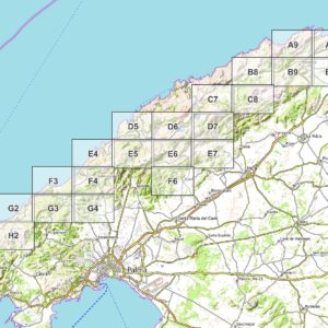 GR 221 (Mallorca): PDF-Wanderkarte als Download (1:25.000) [Digital]
