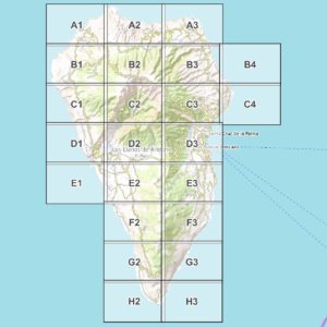 La Palma: PDF-Wanderkarte als Download (1:33.000) [Digital]
