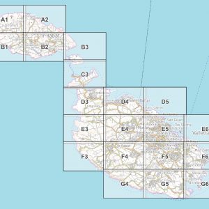 Malta en Gozo: pdf-wandelkaart als download (1: 25.000) [digitaal]