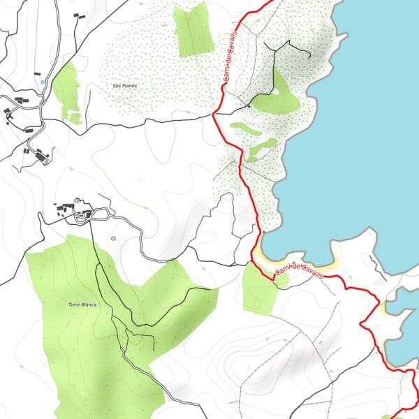 GR 223 (Menorca) - Deel 1: PDF-wandelkaart om te downloaden (1:20.000) [Digitaal] – Afbeelding 3