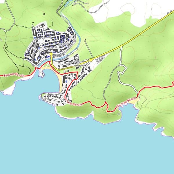 GR 223 (Menorca) - Teil 2: PDF-Wanderkarte als Download (1:20.000) [Digital] – Bild 3