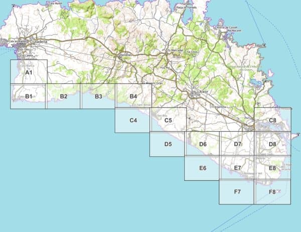 GR 223 (Menorca) - Teil 2: PDF-Wanderkarte als Download (1:20.000) [Digital]