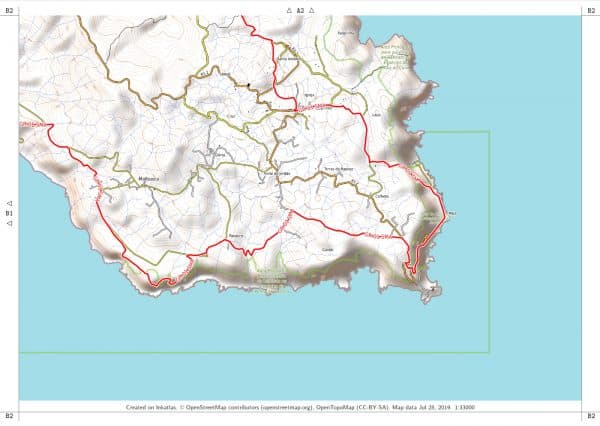 Santa Maria (Azzorre): cartina escursionistica PDF da scaricare (1:33.000) [Digitale] – Immagine 2