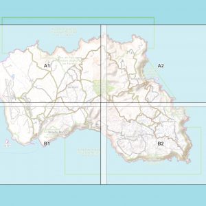Santa Maria (Azoren): PDF-Wanderkarte als Download (1:33.000) [Digital]
