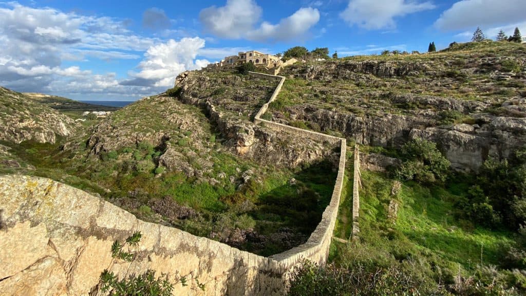 Wanderung Victoria Lines Malta 03