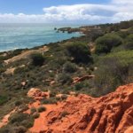 Abstieg zur Praia de Arrifes