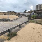 Holzpromenade an der Praia da Rocha