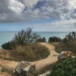 Oberhalb der Praia do Alemão